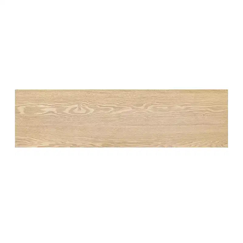 Console étroite en rotin avec rangement, table d'entrée minimaliste en bois avec tiroirs pour salon et couloir, naturel