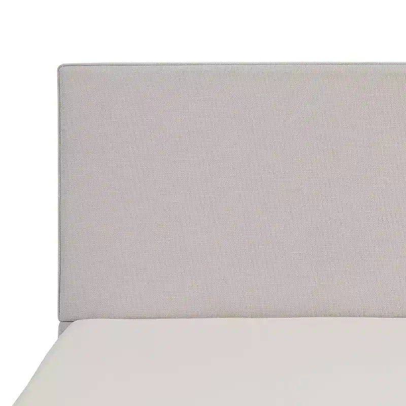 Lit rembourré moderne avec tête de lit