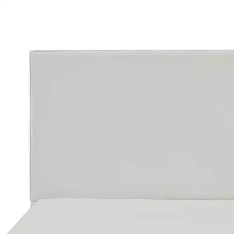 Lit rembourré moderne avec tête de lit