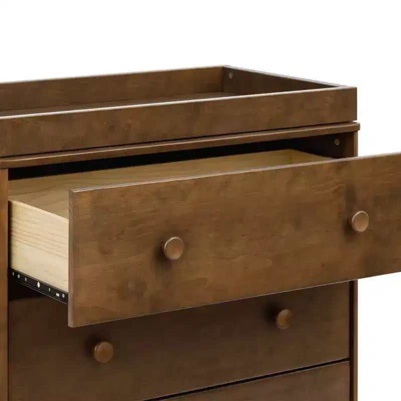 Commode à langer 3 tiroirs avec plateau à langer amovible