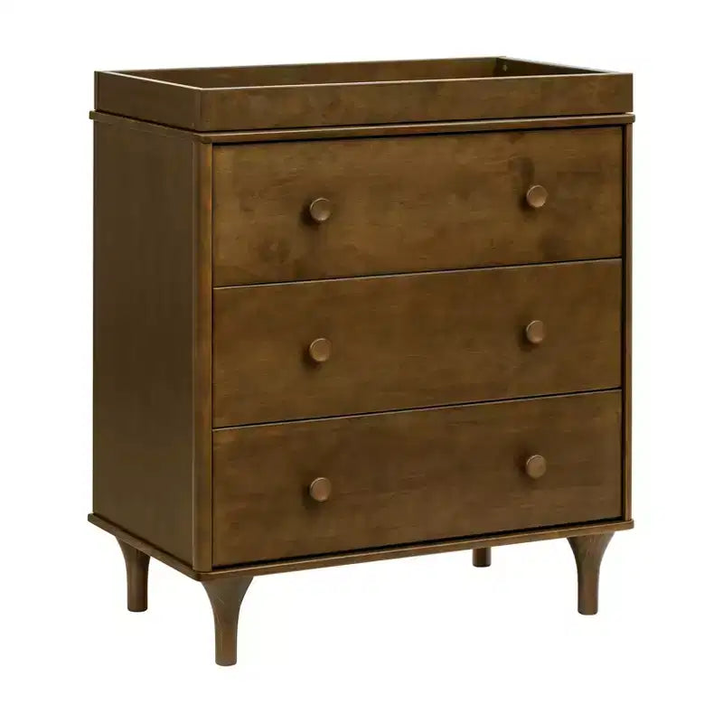 Commode à langer 3 tiroirs avec plateau à langer amovible