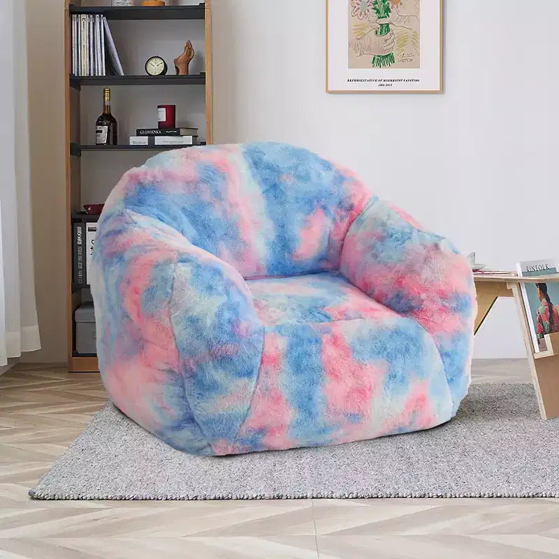 COZONY 39 Inch Kids Bean Bag Chair - Soft Fluffy Sofa with Sponge Filler, Backrest & Armrest, 37.5 Lbs Capacity Reading Chair