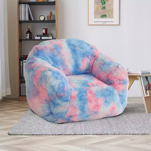 COZONY 39 Inch Kids Bean Bag Chair - Soft Fluffy Sofa with Sponge Filler, Backrest & Armrest, 37.5 Lbs Capacity Reading Chair