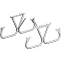 Pilot Rock 4 Pack 6'/8' Outdoor Steel Non Tip Picnic Table Leg Kits (Frame Only)