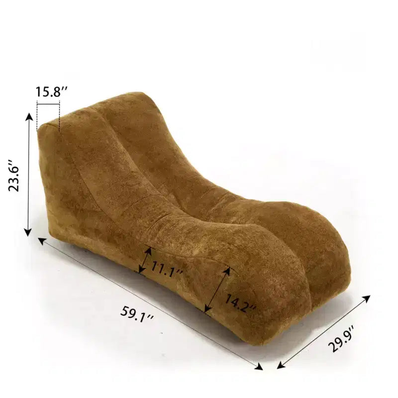 Canapé Créatif pour Adultes Rempli d'une Éponge de Haute Qualité, Épousant les Courbes du Corps Humain, Fauteuil de Détente pour Salon Chambre Balcon