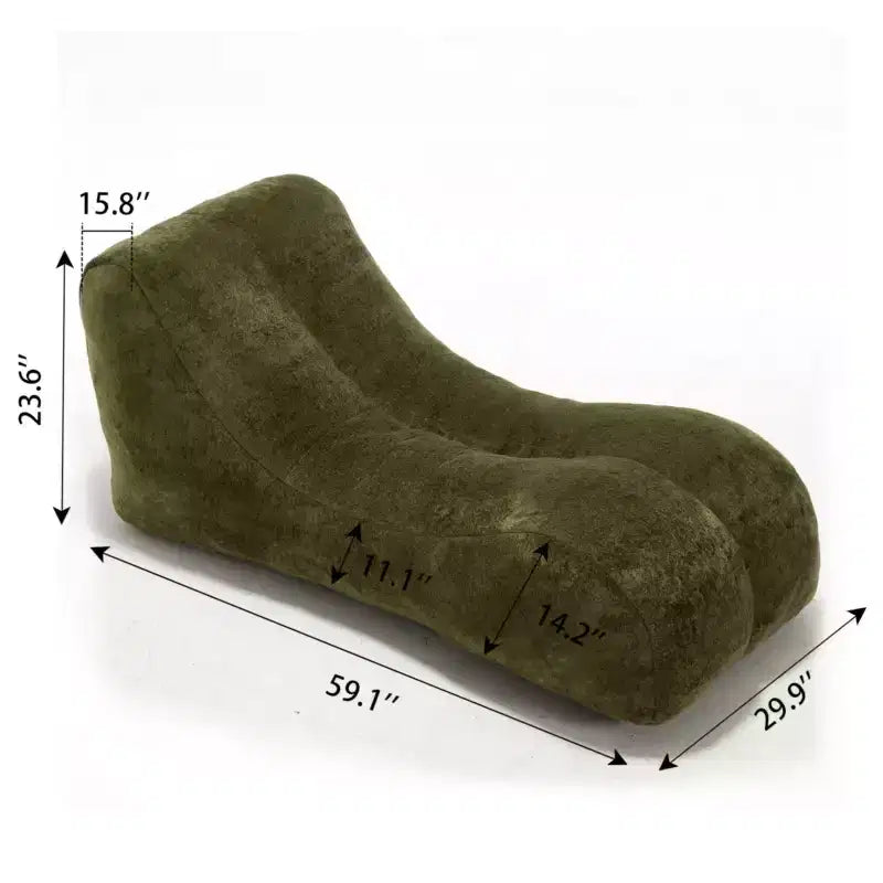 Canapé Créatif pour Adultes Rempli d'une Éponge de Haute Qualité, Épousant les Courbes du Corps Humain, Fauteuil de Détente pour Salon Chambre Balcon