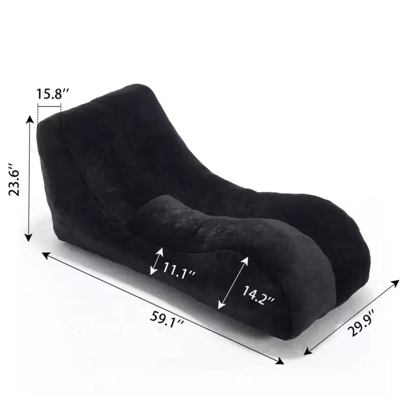 Canapé Créatif pour Adultes Rempli d'une Éponge de Haute Qualité, Épousant les Courbes du Corps Humain, Fauteuil de Détente pour Salon Chambre Balcon