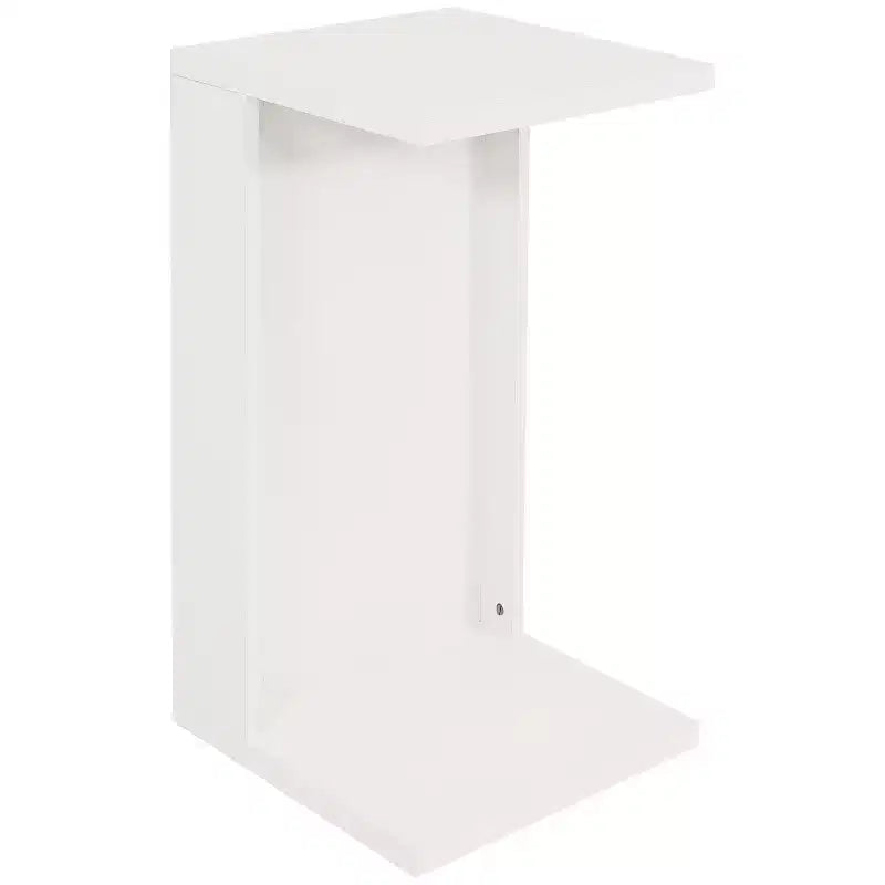 Table basse d'appoint 2-en-1 décorative et polyvalente pour l'intérieur