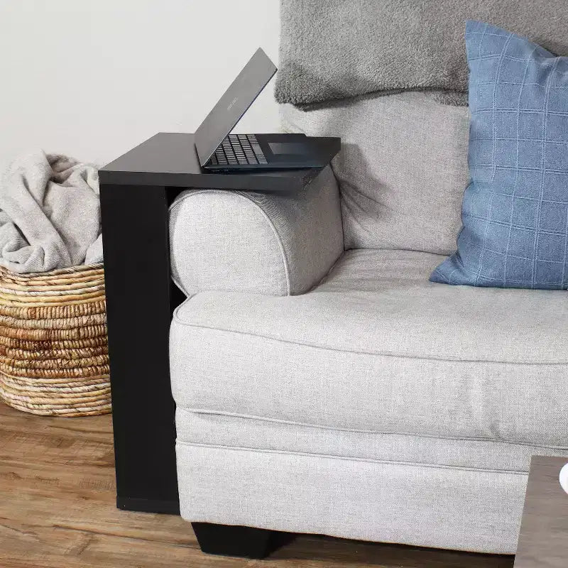 Table basse d'appoint 2-en-1 décorative et polyvalente pour l'intérieur