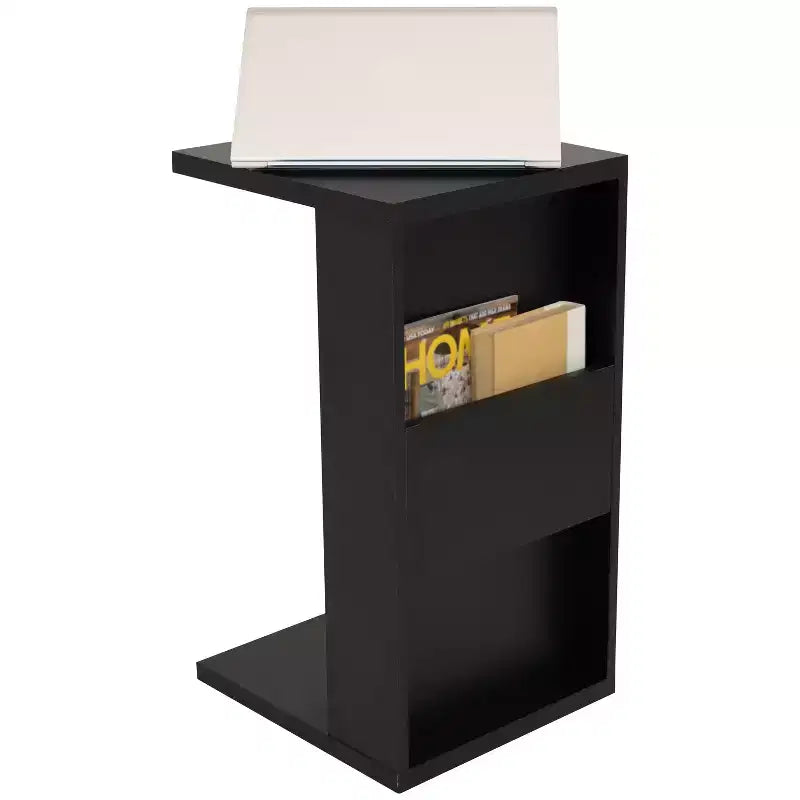 Table basse d'appoint 2-en-1 décorative et polyvalente pour l'intérieur