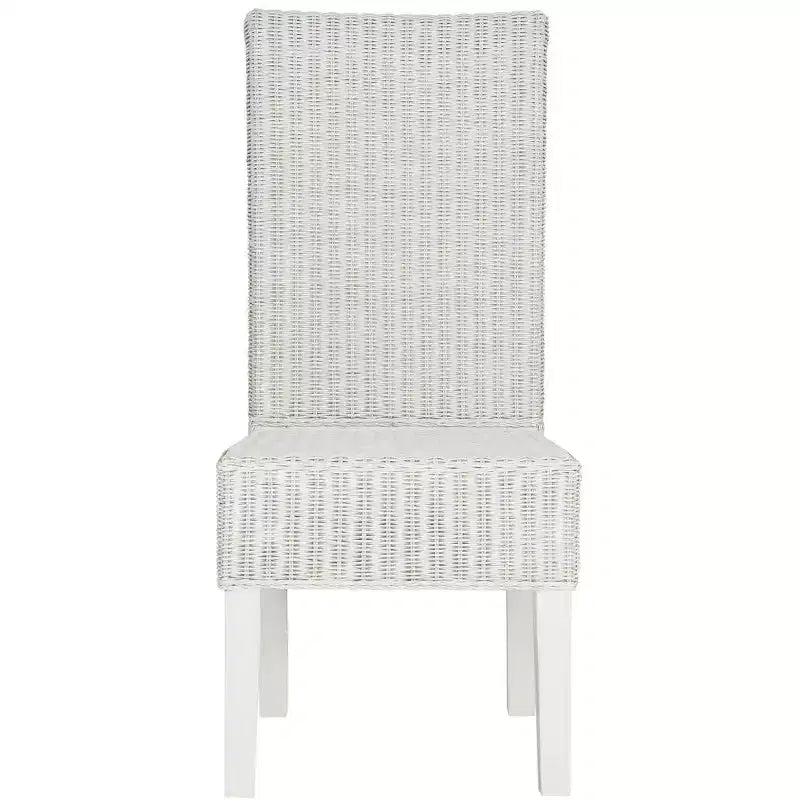 Chaise de salle à manger en osier de 18 po H (lot de 2)