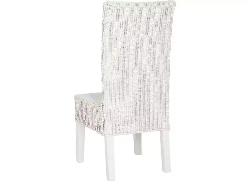 Chaise de salle à manger en osier de 18 po H (lot de 2)