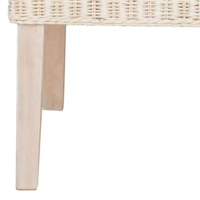 Chaise de salle à manger en osier de 18 po H (lot de 2)