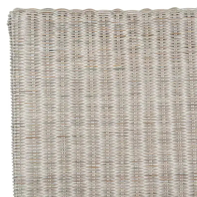 Chaise de salle à manger en osier de 18 po H (lot de 2)
