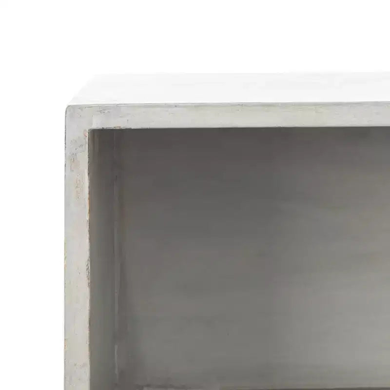 Table de chevet 1 tiroir Brandy Noyer gris