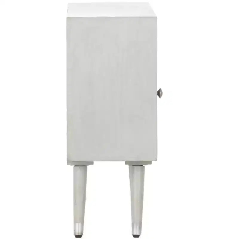 Table de chevet 1 tiroir Brandy Noyer gris