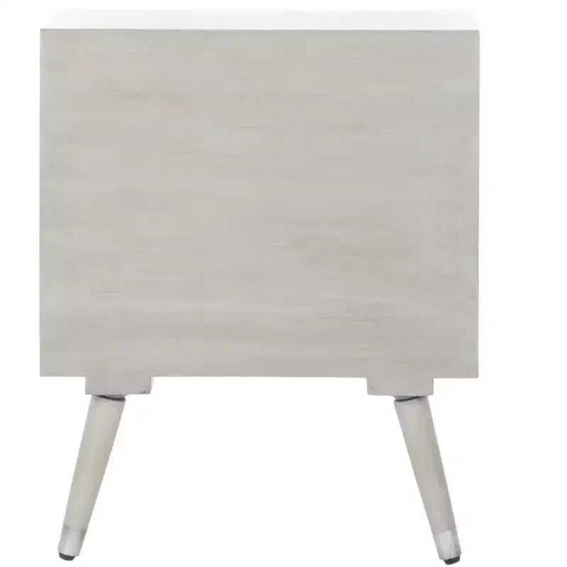 Table de chevet 1 tiroir Brandy Noyer gris