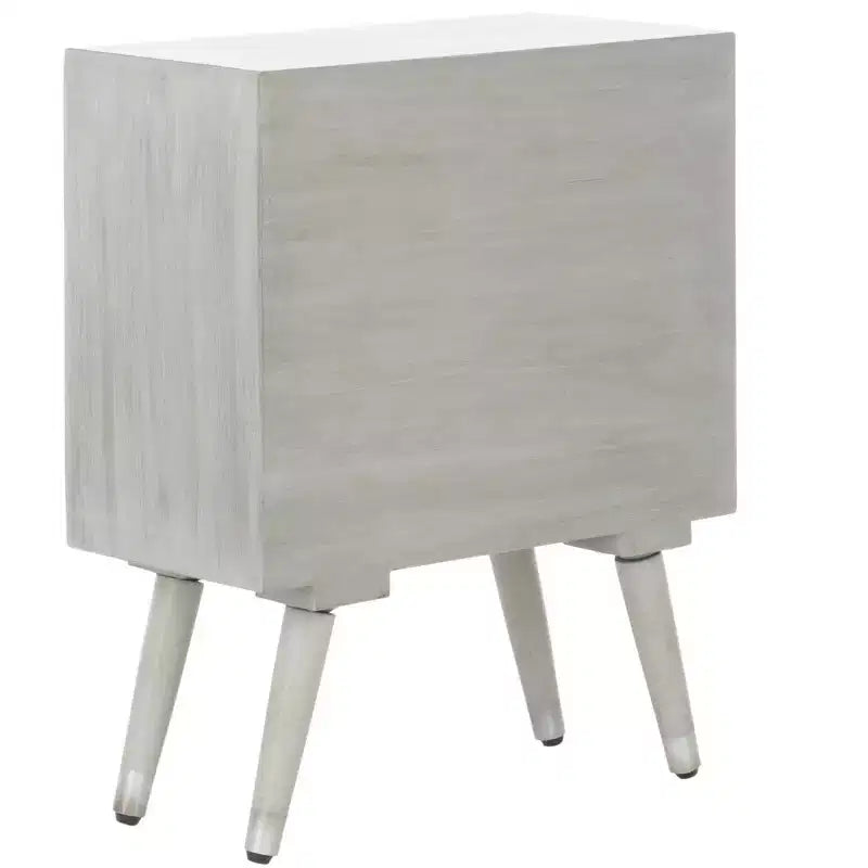 Table de chevet 1 tiroir Brandy Noyer gris